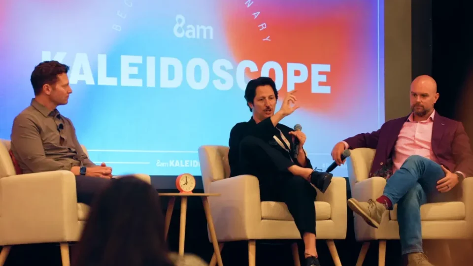 Panelists at an 8am Kaleidoscope session