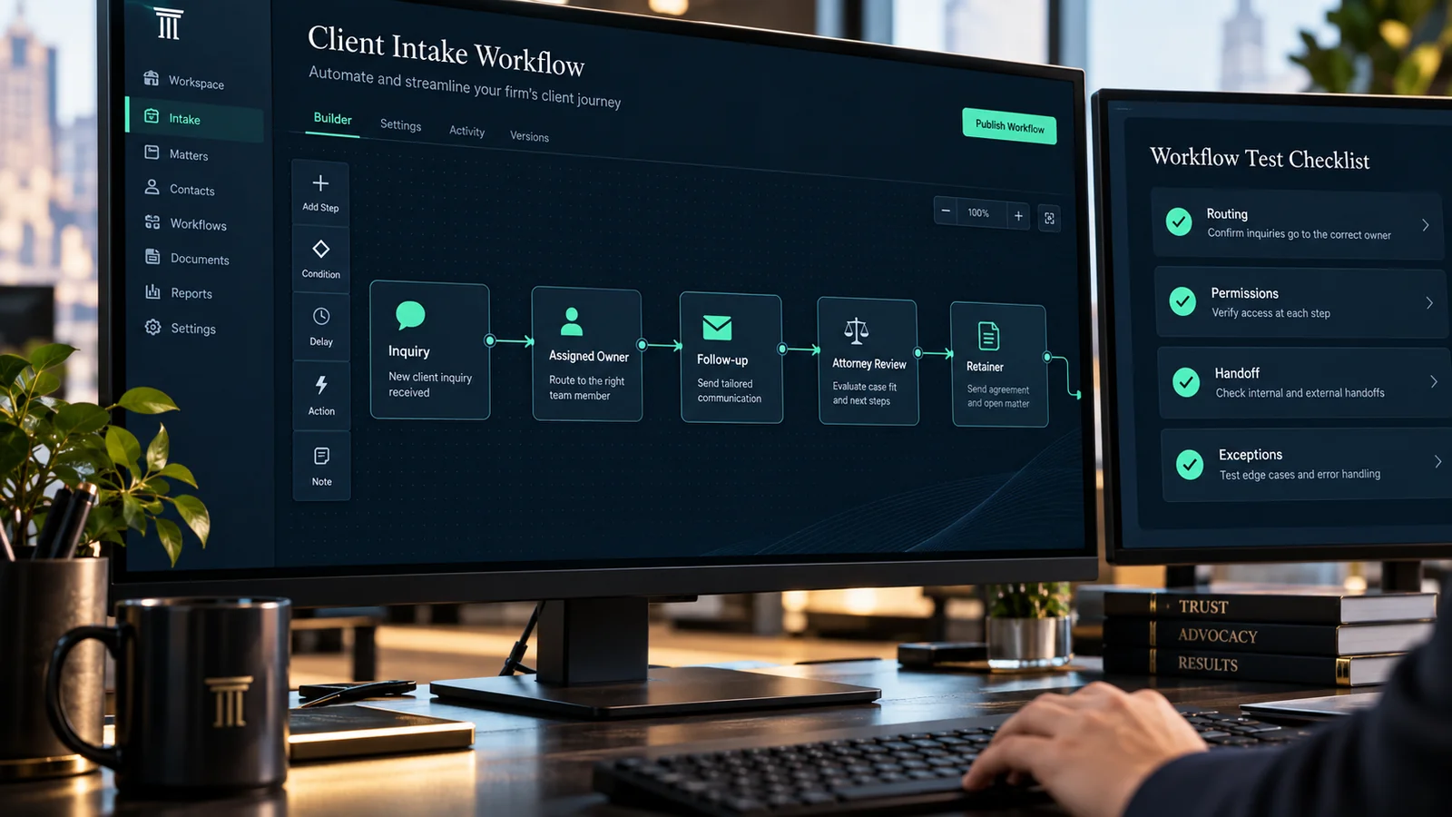 Conceptual digital workspace for how we work